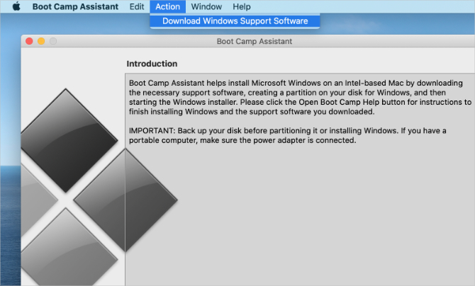 download Windows-Support-Software từ apple hỗ trợ chạy windows to go trên usb ở máy macos macbook